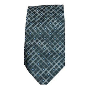 Axcess Men's Neck Tie Geometric Silk Handmade 60" L 4" W